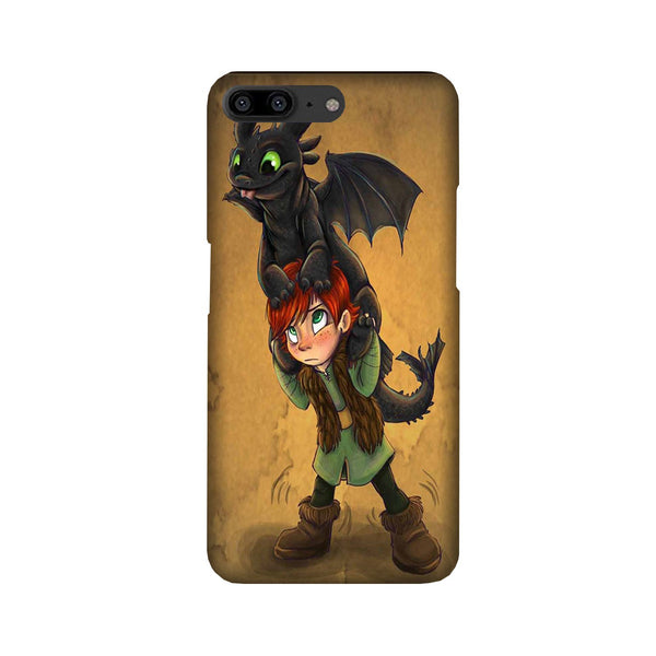 Dragon Mobile Back Case for OnePlus 5   (Design - 336)