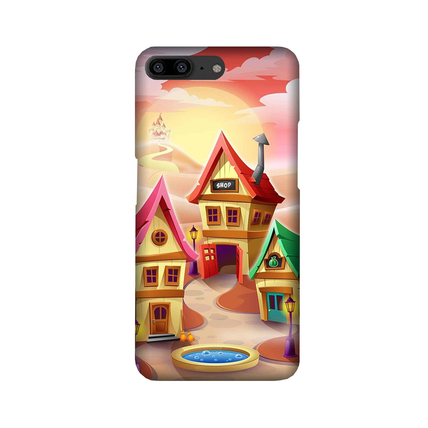 Sweet Home Mobile Back Case for OnePlus 5 (Design - 338)