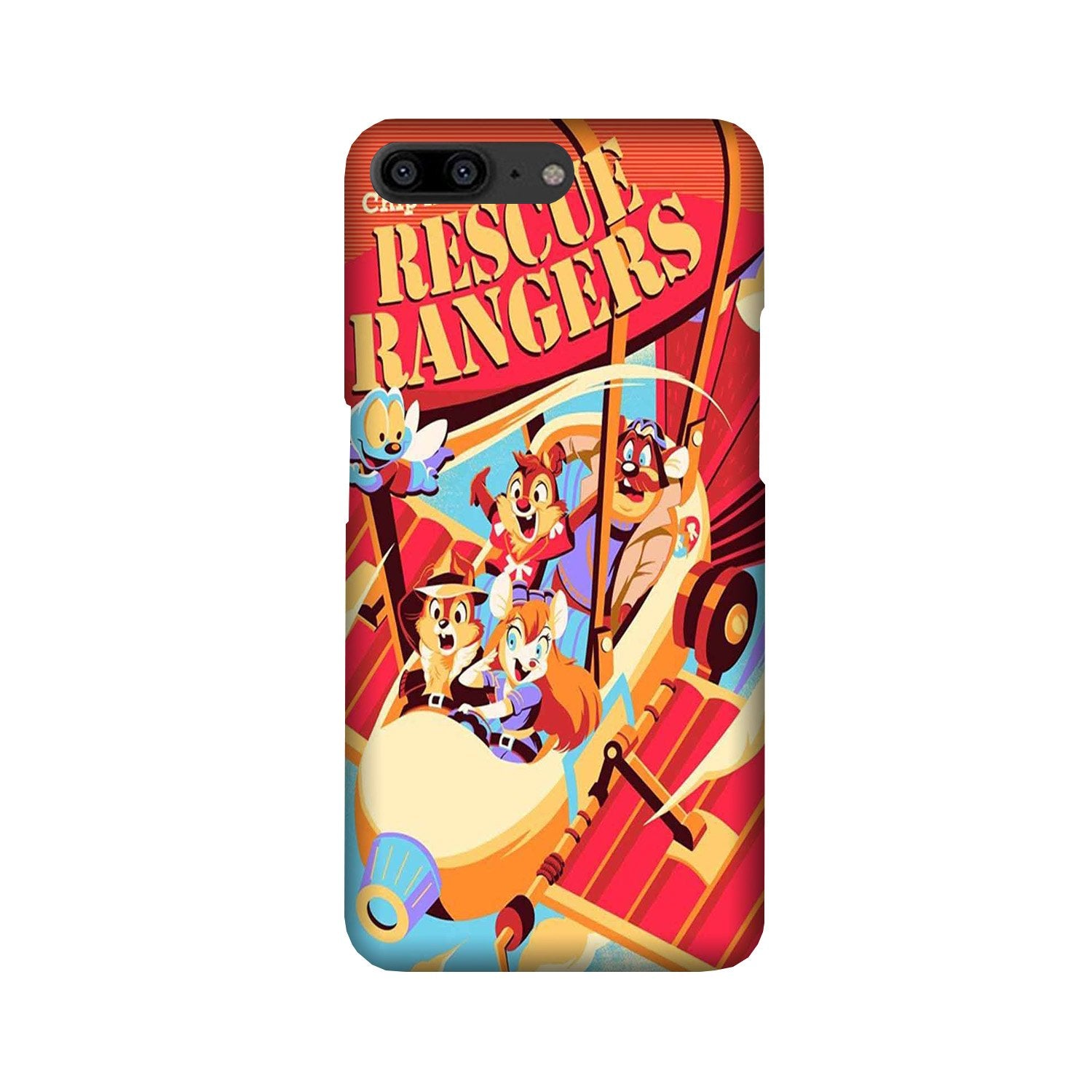 Rescue Rangers Mobile Back Case for OnePlus 5   (Design - 341)