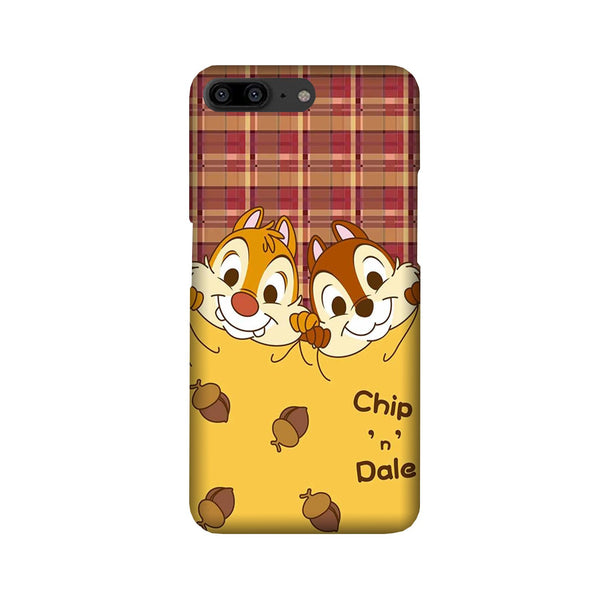 Chip n Dale Mobile Back Case for OnePlus 5   (Design - 342)