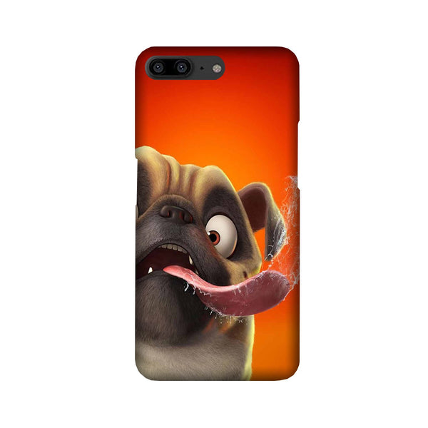 Dog Mobile Back Case for OnePlus 5   (Design - 343)