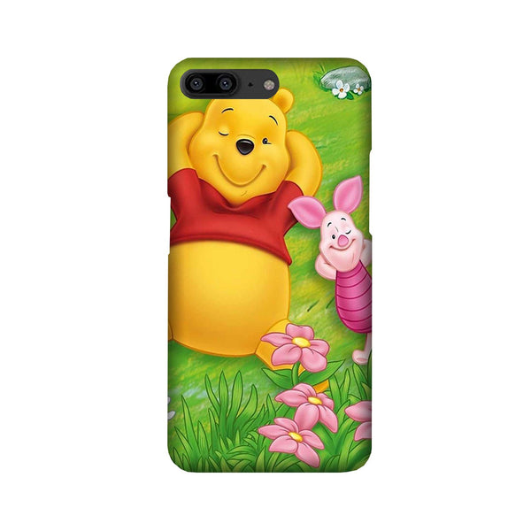 Winnie The Pooh Mobile Back Case for OnePlus 5   (Design - 348)