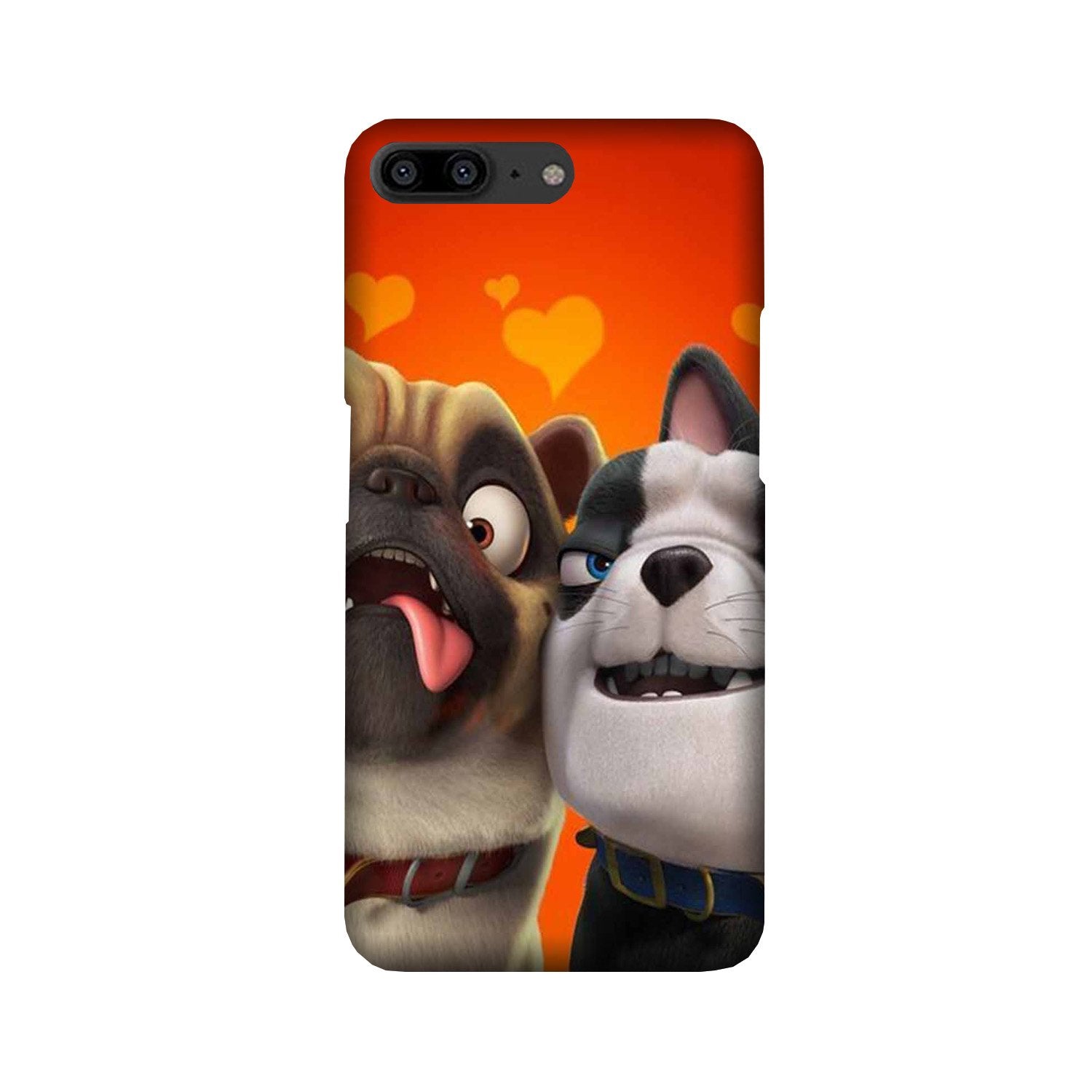 Dog Puppy Mobile Back Case for OnePlus 5   (Design - 350)