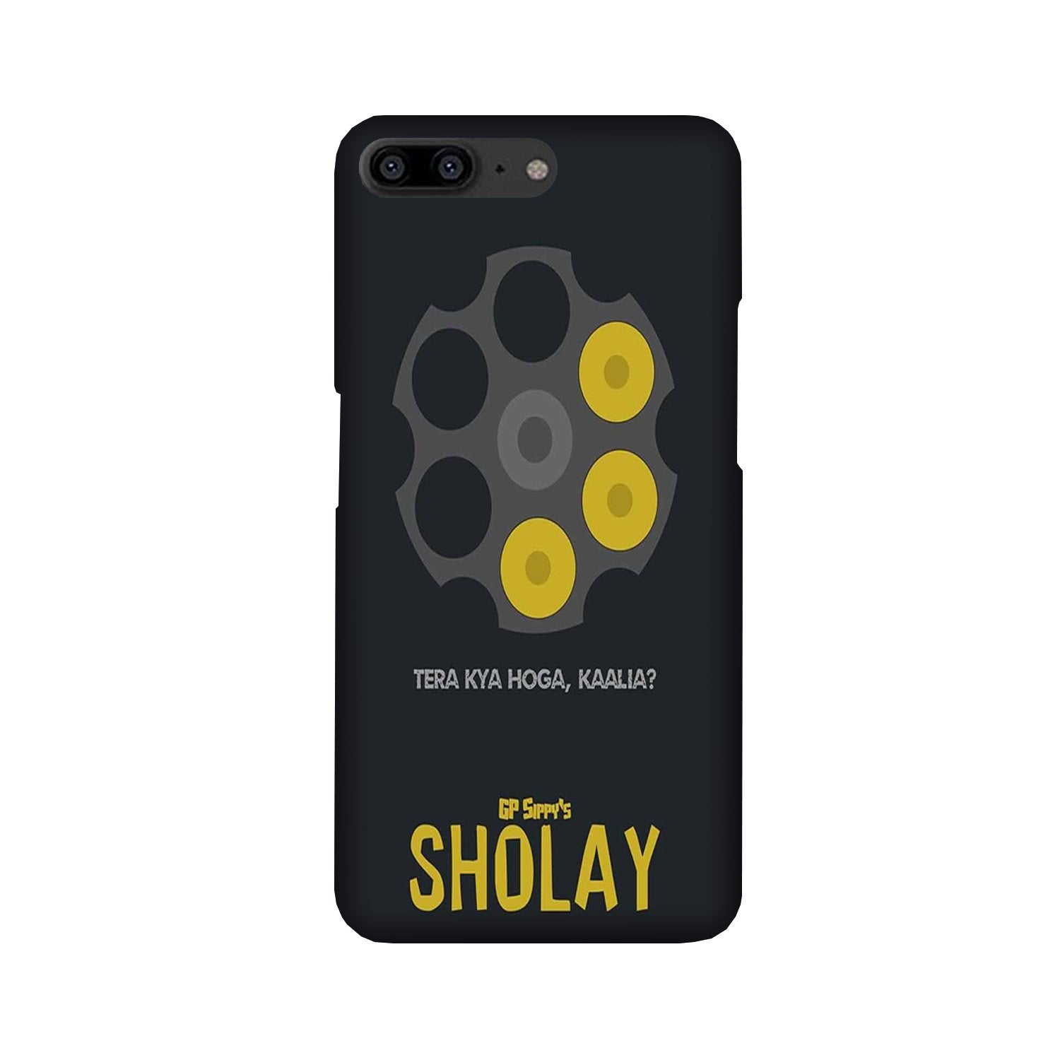 Sholay Mobile Back Case for OnePlus 5   (Design - 356)