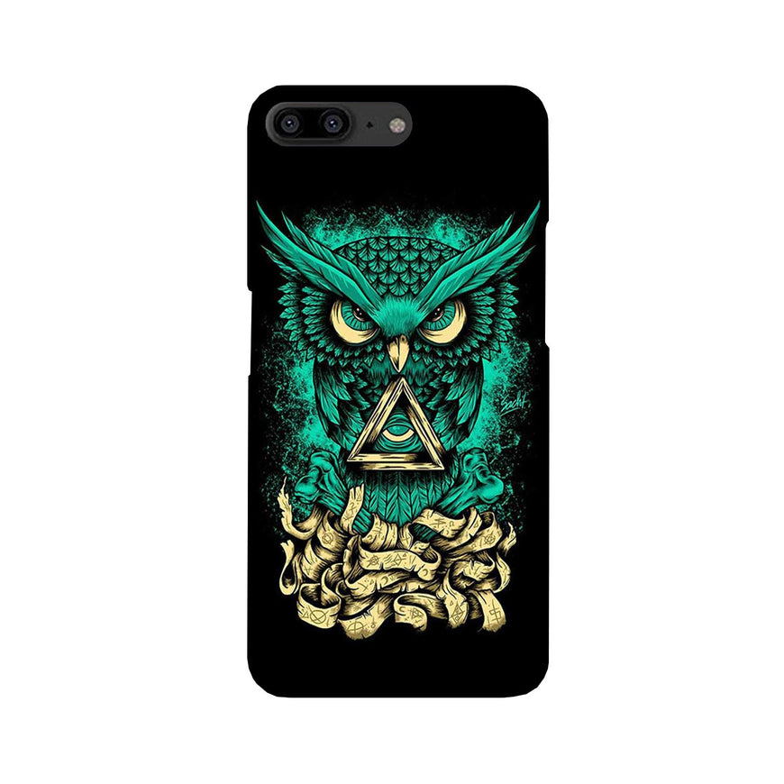 Owl Mobile Back Case for OnePlus 5   (Design - 358)