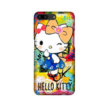 Hello Kitty Mobile Back Case for OnePlus 5   (Design - 362)