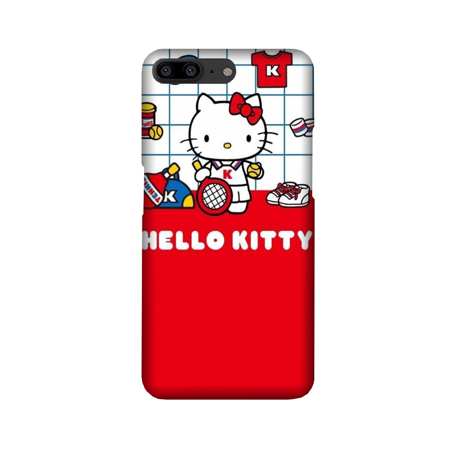 Hello Kitty Mobile Back Case for OnePlus 5   (Design - 363)