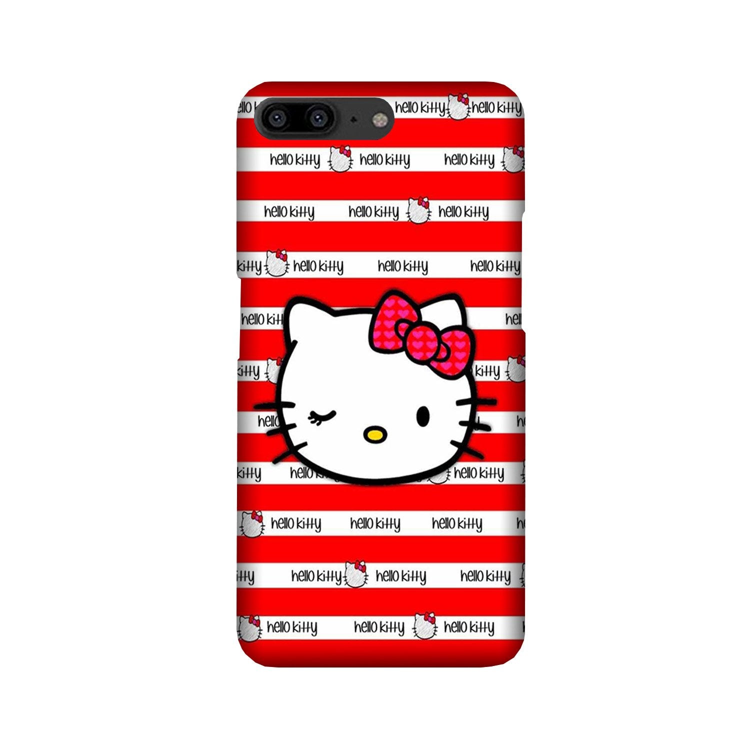 Hello Kitty Mobile Back Case for OnePlus 5 (Design - 364)