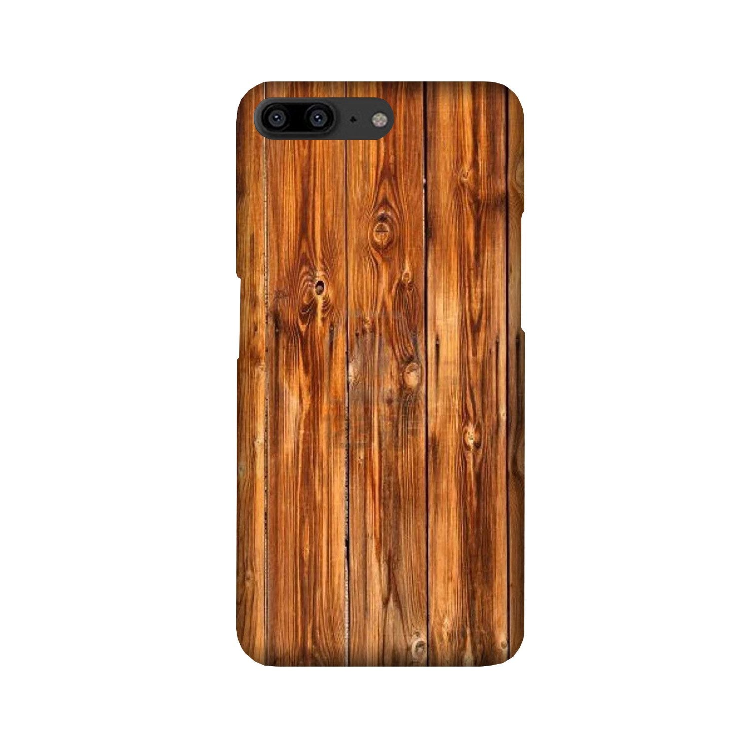 Wooden Texture Mobile Back Case for OnePlus 5 (Design - 376)