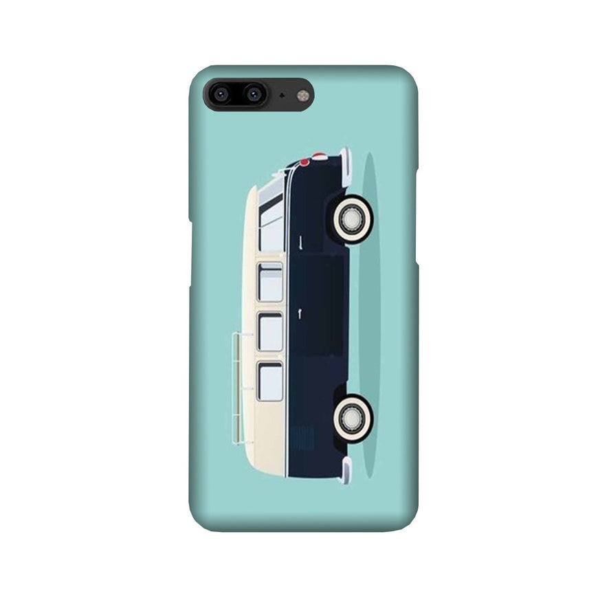 Travel Bus Mobile Back Case for OnePlus 5   (Design - 379)