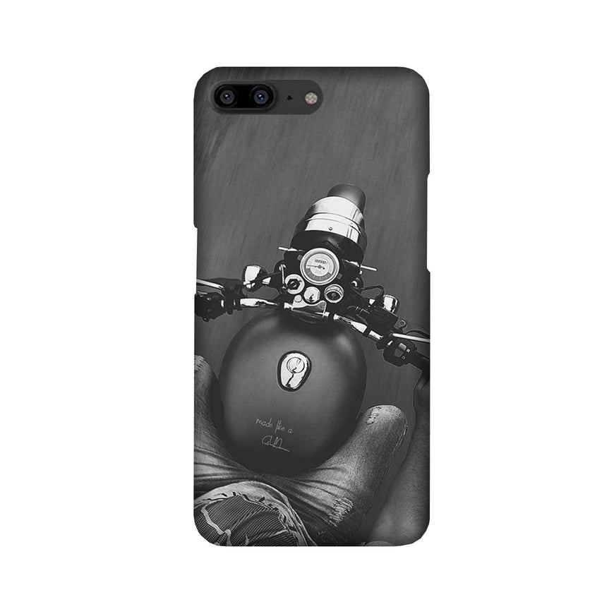 Royal Enfield Mobile Back Case for OnePlus 5   (Design - 382)