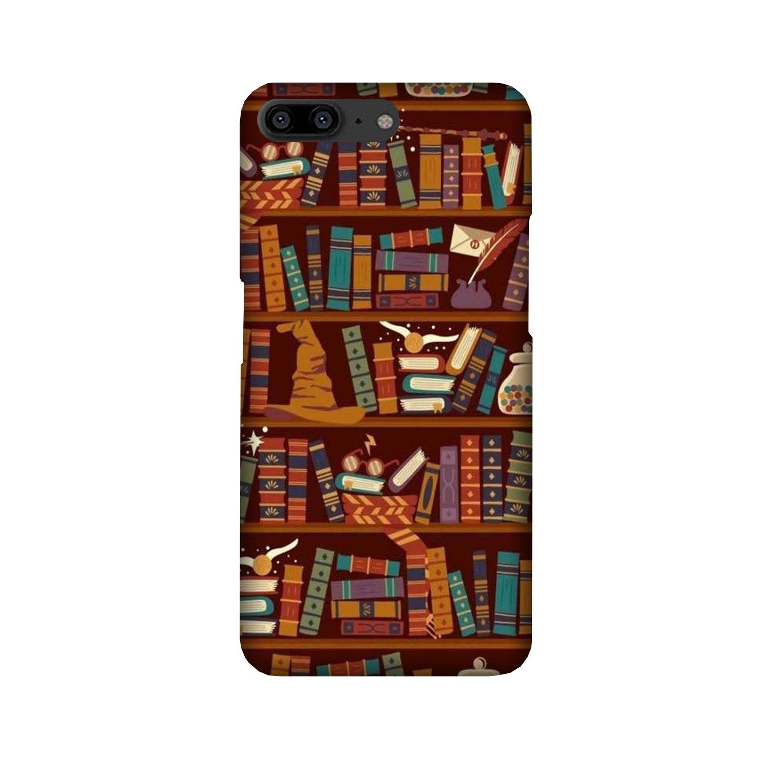 Book Shelf Mobile Back Case for OnePlus 5   (Design - 390)