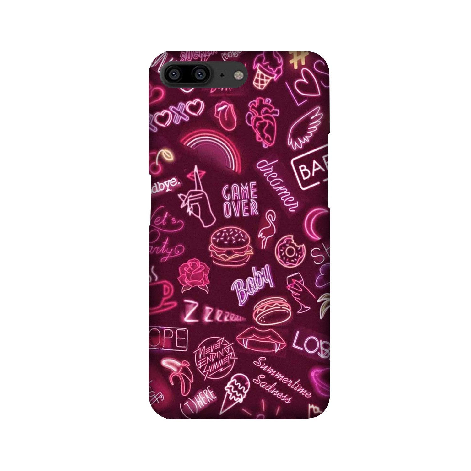 Party Theme Mobile Back Case for OnePlus 5 (Design - 392)