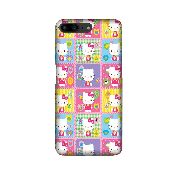 Kitty Mobile Back Case for OnePlus 5   (Design - 400)