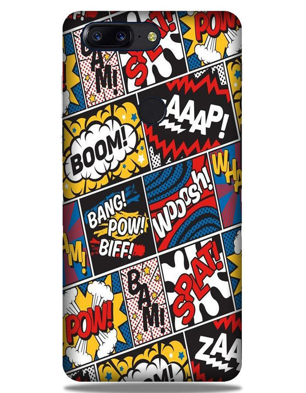 Boom Mobile Back Case for OnePlus 5T   (Design - 302)