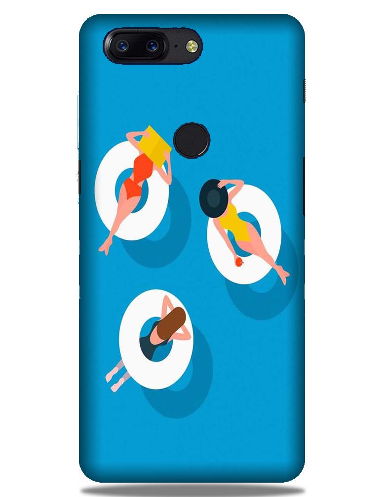 Girlish Mobile Back Case for OnePlus 5T   (Design - 306)