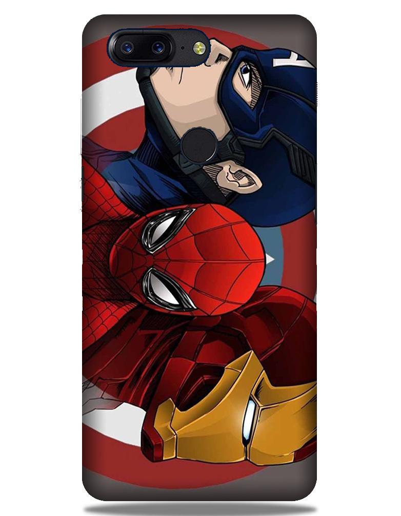 Superhero Mobile Back Case for OnePlus 5T   (Design - 311)