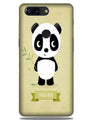 Panda Bear Mobile Back Case for OnePlus 5T   (Design - 317)