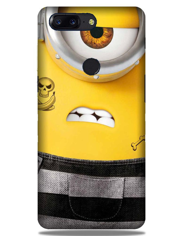 Minion Mobile Back Case for OnePlus 5T   (Design - 324)