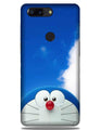 Doremon Mobile Back Case for OnePlus 5T   (Design - 326)