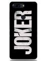 Joker Mobile Back Case for OnePlus 5T   (Design - 327)