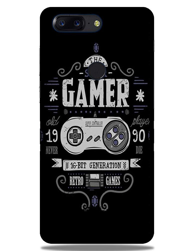 Gamer Mobile Back Case for OnePlus 5T   (Design - 330)