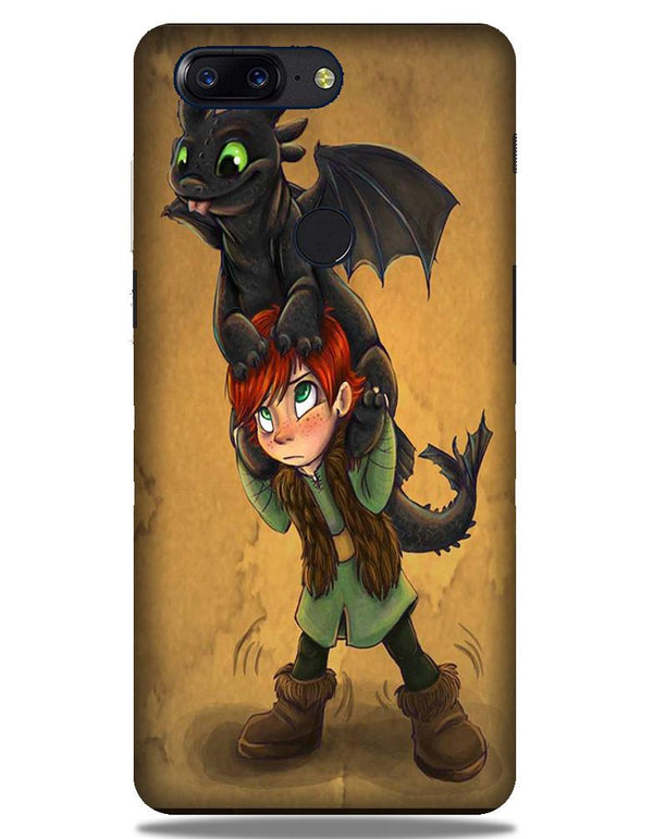 Dragon Mobile Back Case for OnePlus 5T   (Design - 336)