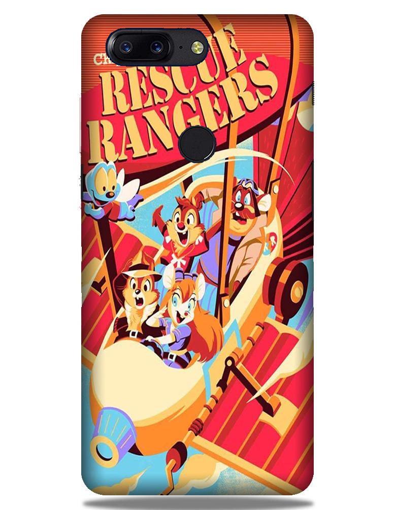 Rescue Rangers Mobile Back Case for OnePlus 5T   (Design - 341)