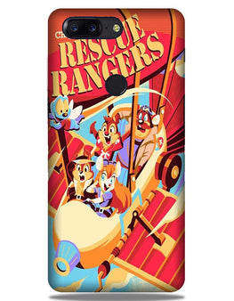 Rescue Rangers Mobile Back Case for OnePlus 5T (Design - 341)