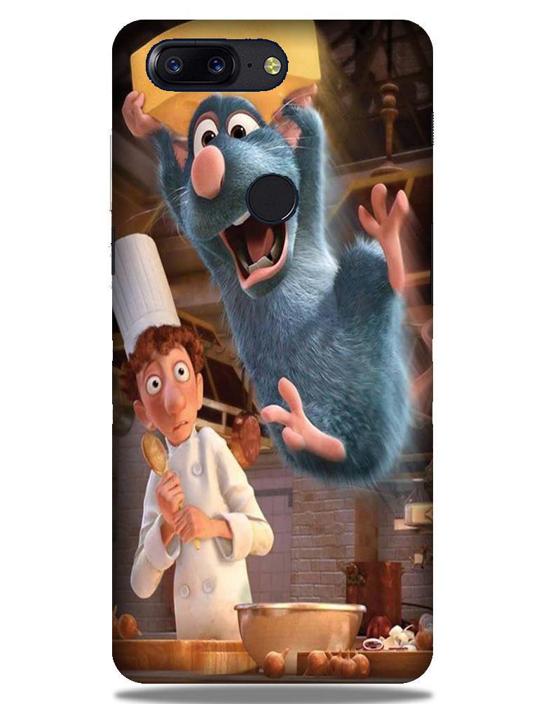 Ratatouille Mobile Back Case for OnePlus 5T   (Design - 347)