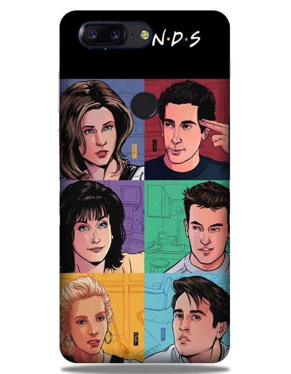 Friends Mobile Back Case for OnePlus 5T   (Design - 357)