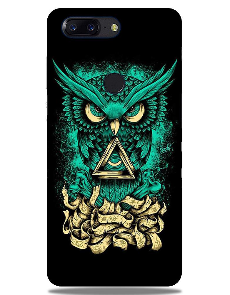 Owl Mobile Back Case for OnePlus 5T   (Design - 358)