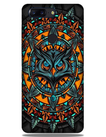 Owl Mobile Back Case for OnePlus 5T   (Design - 360)