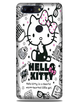Hello Kitty Mobile Back Case for OnePlus 5T (Design - 361)