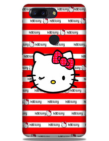 Hello Kitty Mobile Back Case for OnePlus 5T   (Design - 364)