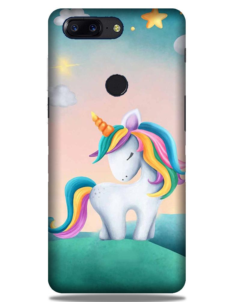 Unicorn Mobile Back Case for OnePlus 5T   (Design - 366)