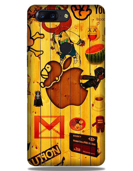 Wooden Texture Mobile Back Case for OnePlus 5T (Design - 367)