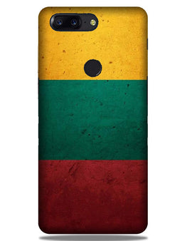 Color Pattern Mobile Back Case for OnePlus 5T (Design - 374)