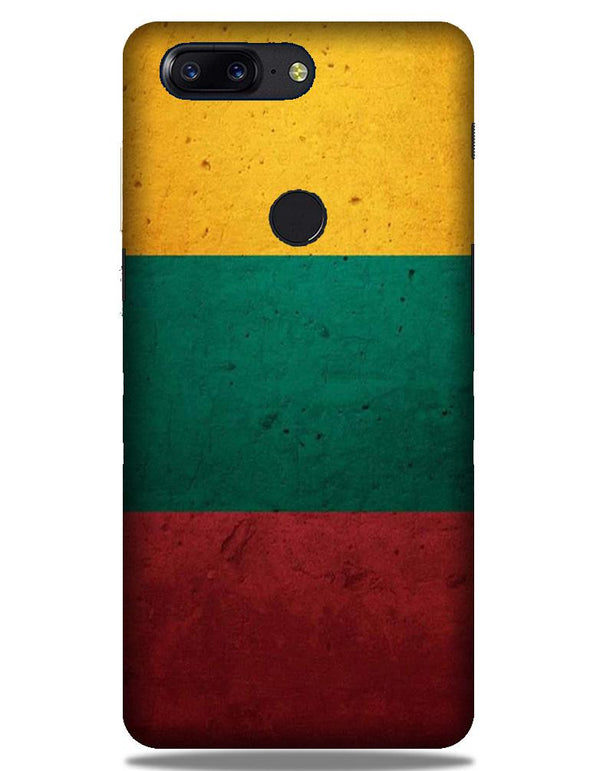 Color Pattern Mobile Back Case for OnePlus 5T   (Design - 374)