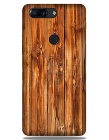 Wooden Texture Mobile Back Case for OnePlus 5T   (Design - 376)