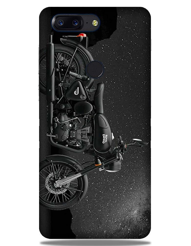 Royal Enfield Mobile Back Case for OnePlus 5T   (Design - 381)