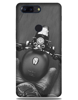 Royal Enfield Mobile Back Case for OnePlus 5T (Design - 382)