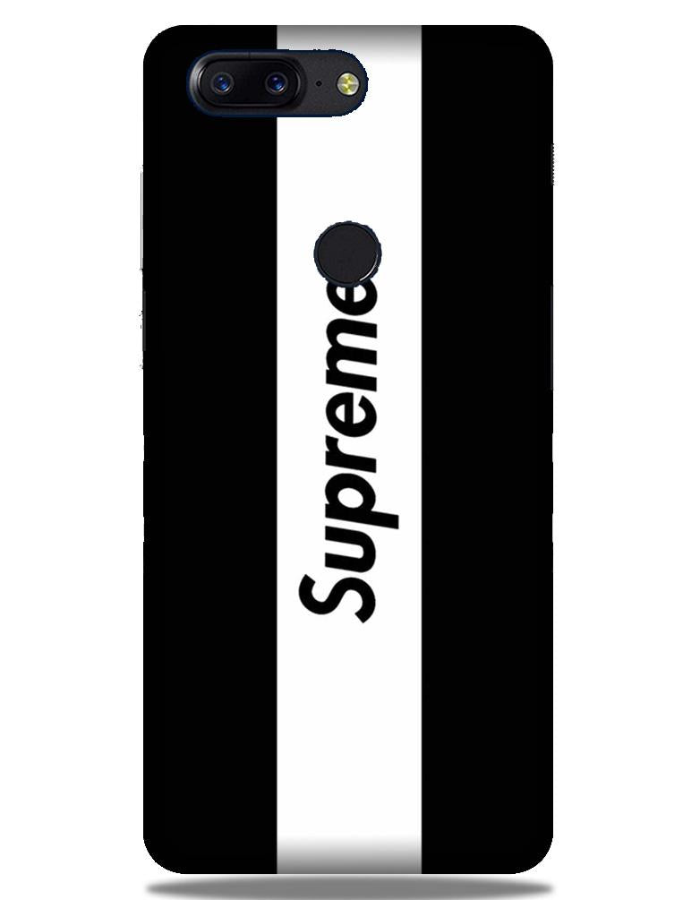 Supreme Mobile Back Case for OnePlus 5T   (Design - 388)