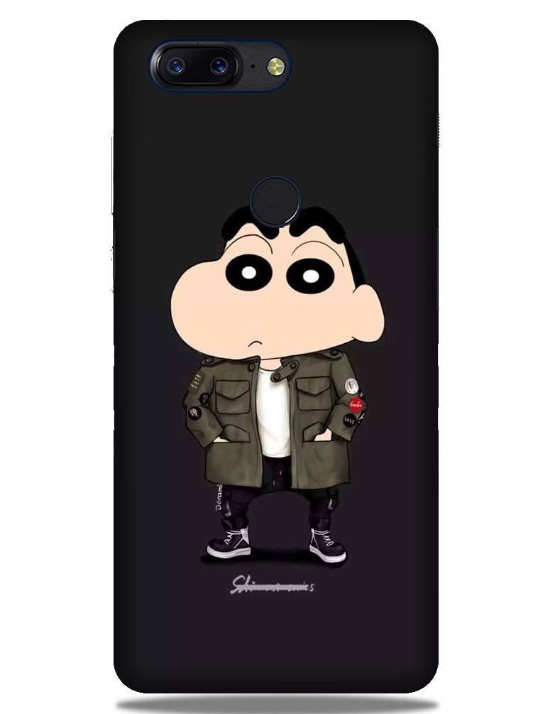 Shin Chan Mobile Back Case for OnePlus 5T   (Design - 391)