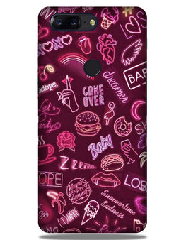 Party Theme Mobile Back Case for OnePlus 5T (Design - 392)