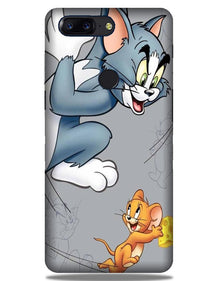 Tom n Jerry Mobile Back Case for OnePlus 5T   (Design - 399)