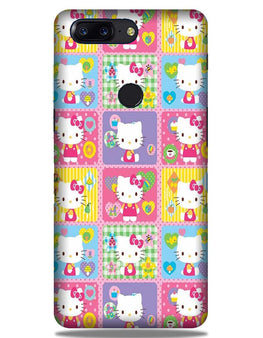Kitty Mobile Back Case for OnePlus 5T (Design - 400)