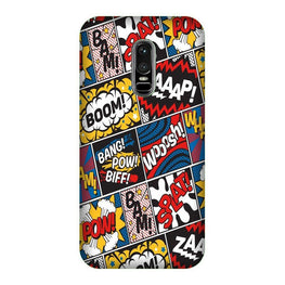 Boom Mobile Back Case for OnePlus 6 (Design - 302)