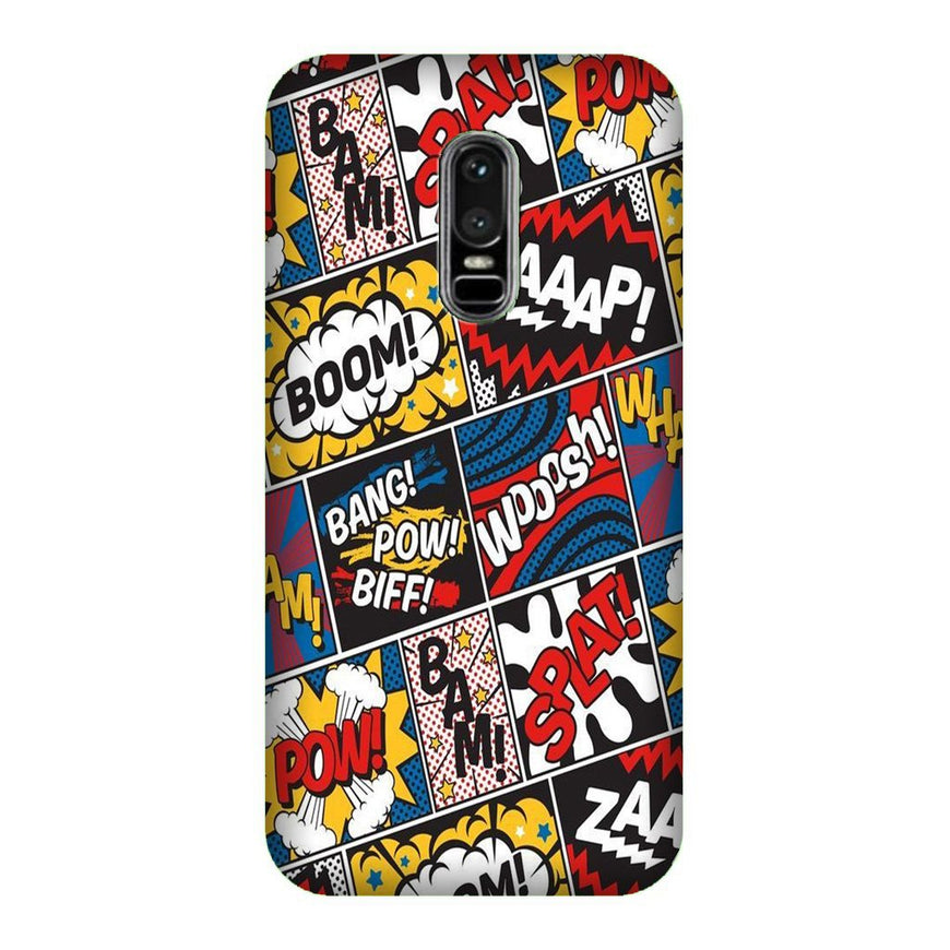 Boom Mobile Back Case for OnePlus 6   (Design - 302)