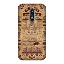 Hogwarts Mobile Back Case for OnePlus 6   (Design - 304)